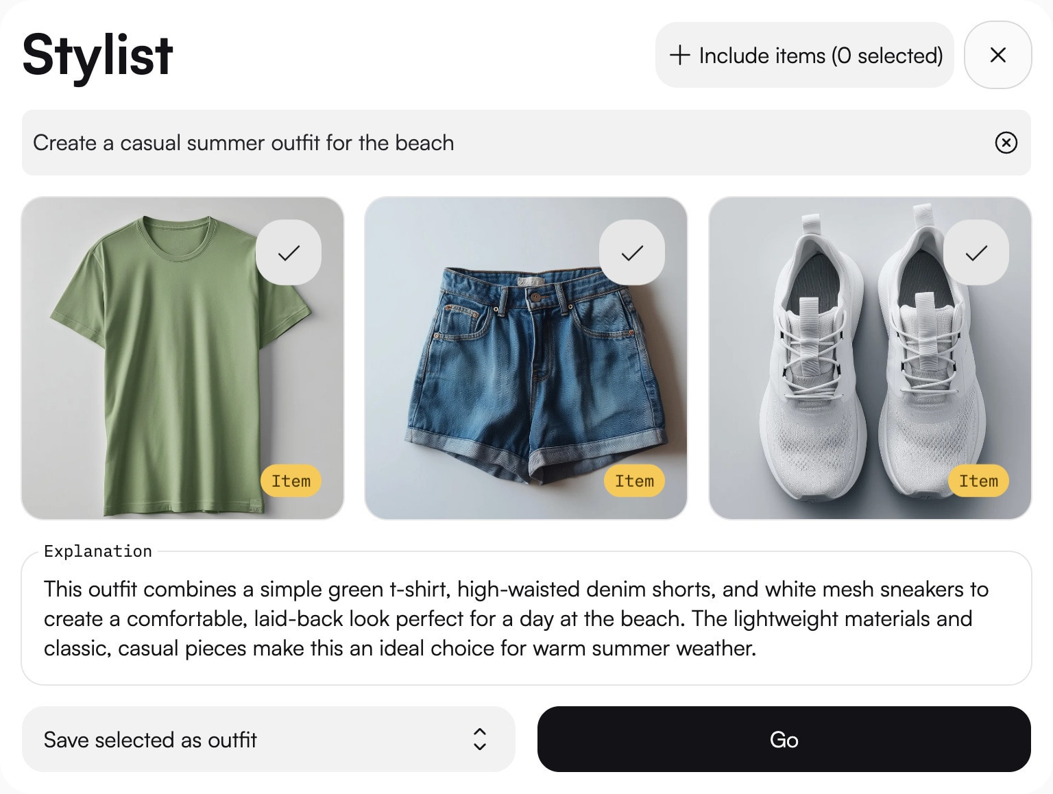 AI Stylist on Demand