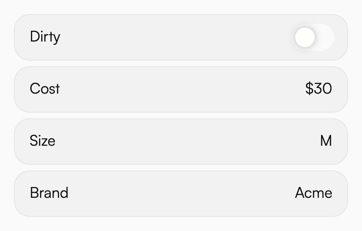 Custom Fields